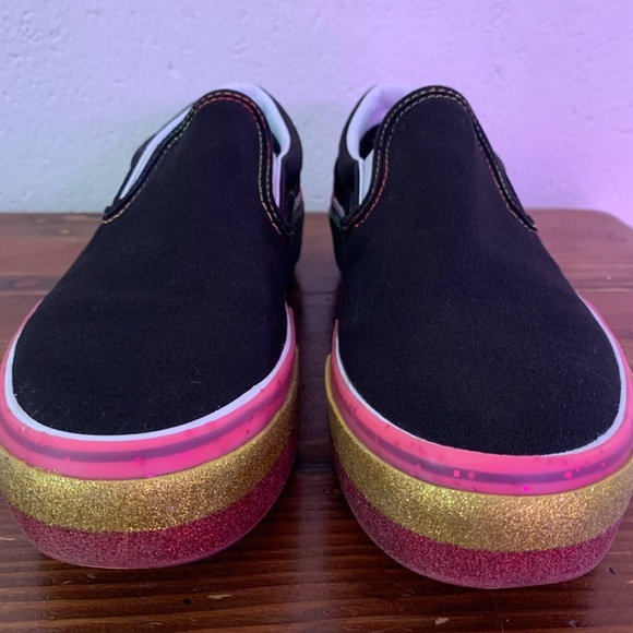 Vans Stacked Rainbow Slip On - Picture 2 of 5